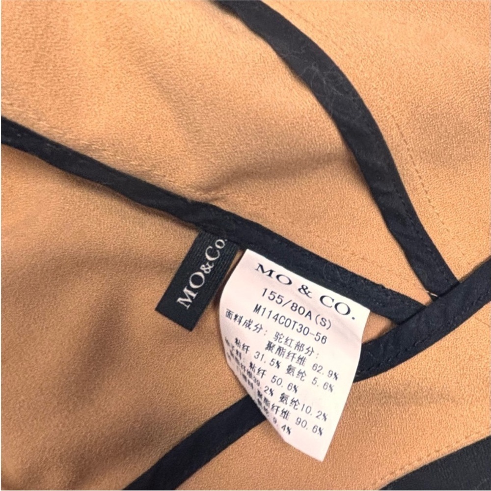 Mo&Co Viscose Blend Faux Suede Cardigan size Small - Picture 5 of 8